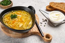 Лапша домашняя с кур.груд. 1шт 20/280г