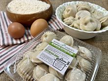 П/ф Пельмени с мясом и капустой 1кг