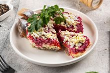 Салат Сельдь под шубой 1 кг